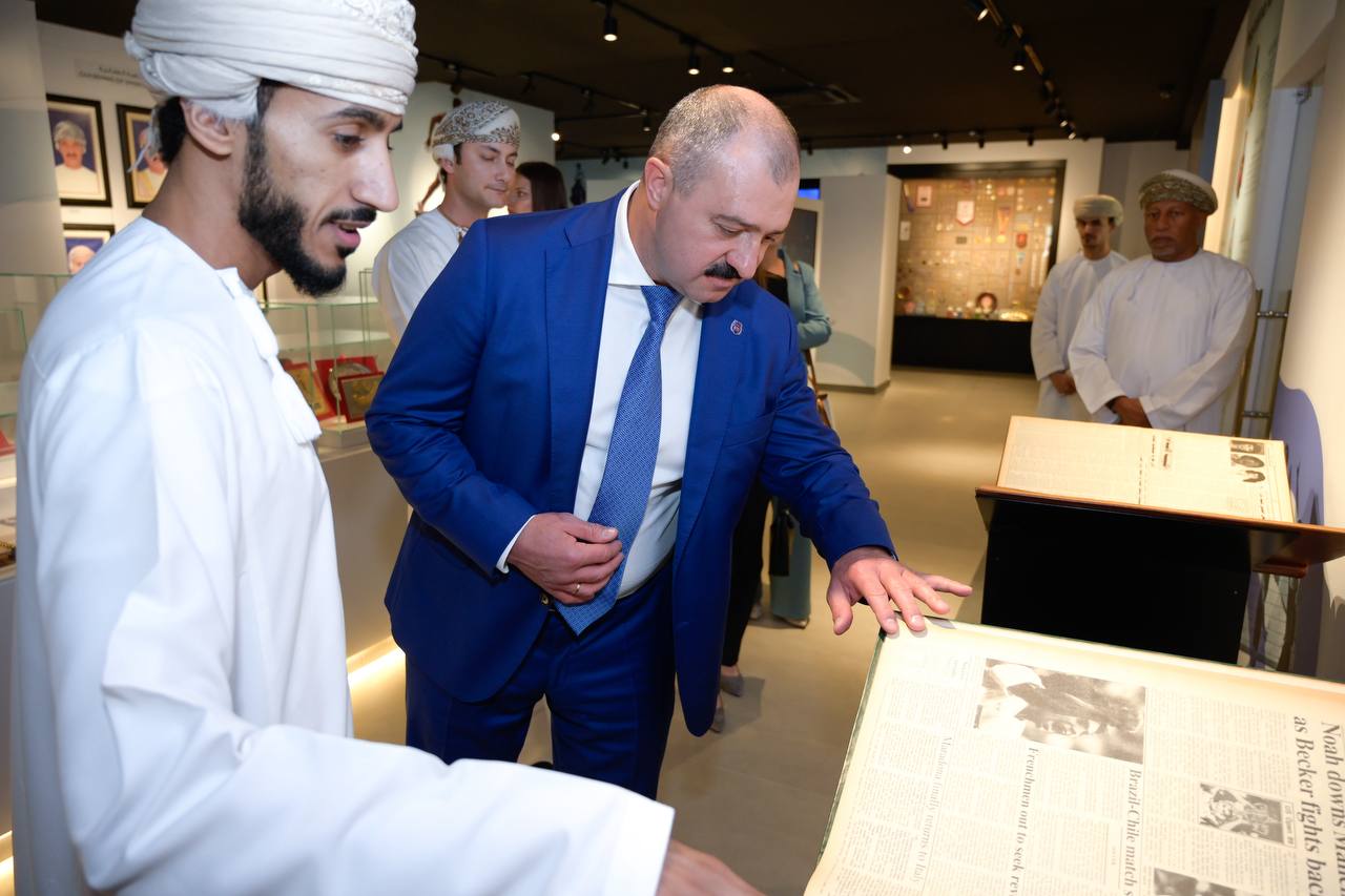 Виктор Лукашенко встретился с главой олимпийского комитета Омана