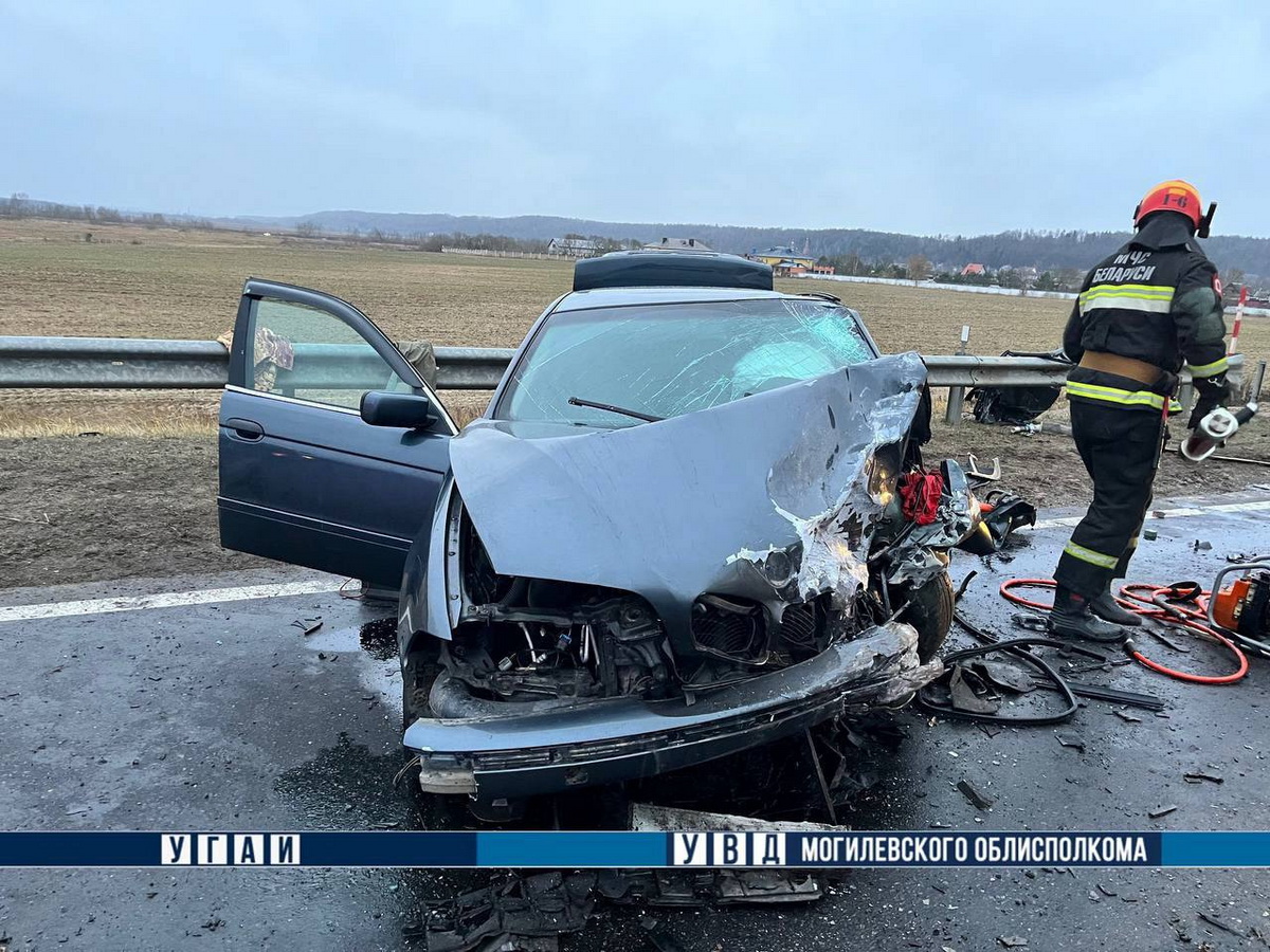 43-летний житель Горок погиб в лобовом столкновении под Могилевом