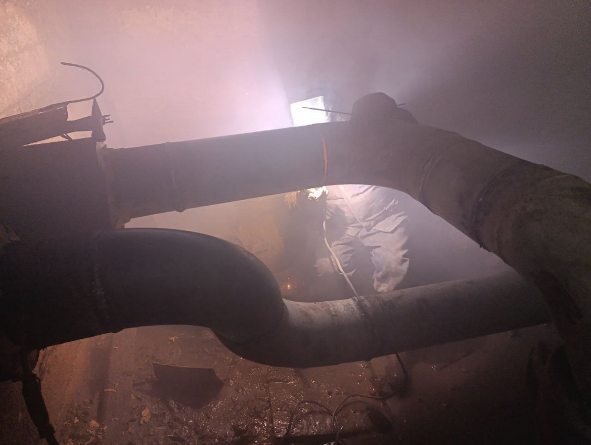 В Кричеве начали запускать отопление после аварии