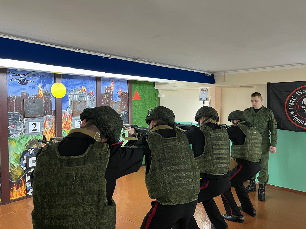 БГУИР похвастался военной подготовкой под флагом ЧВК "Вагнер", но затем удалил пост