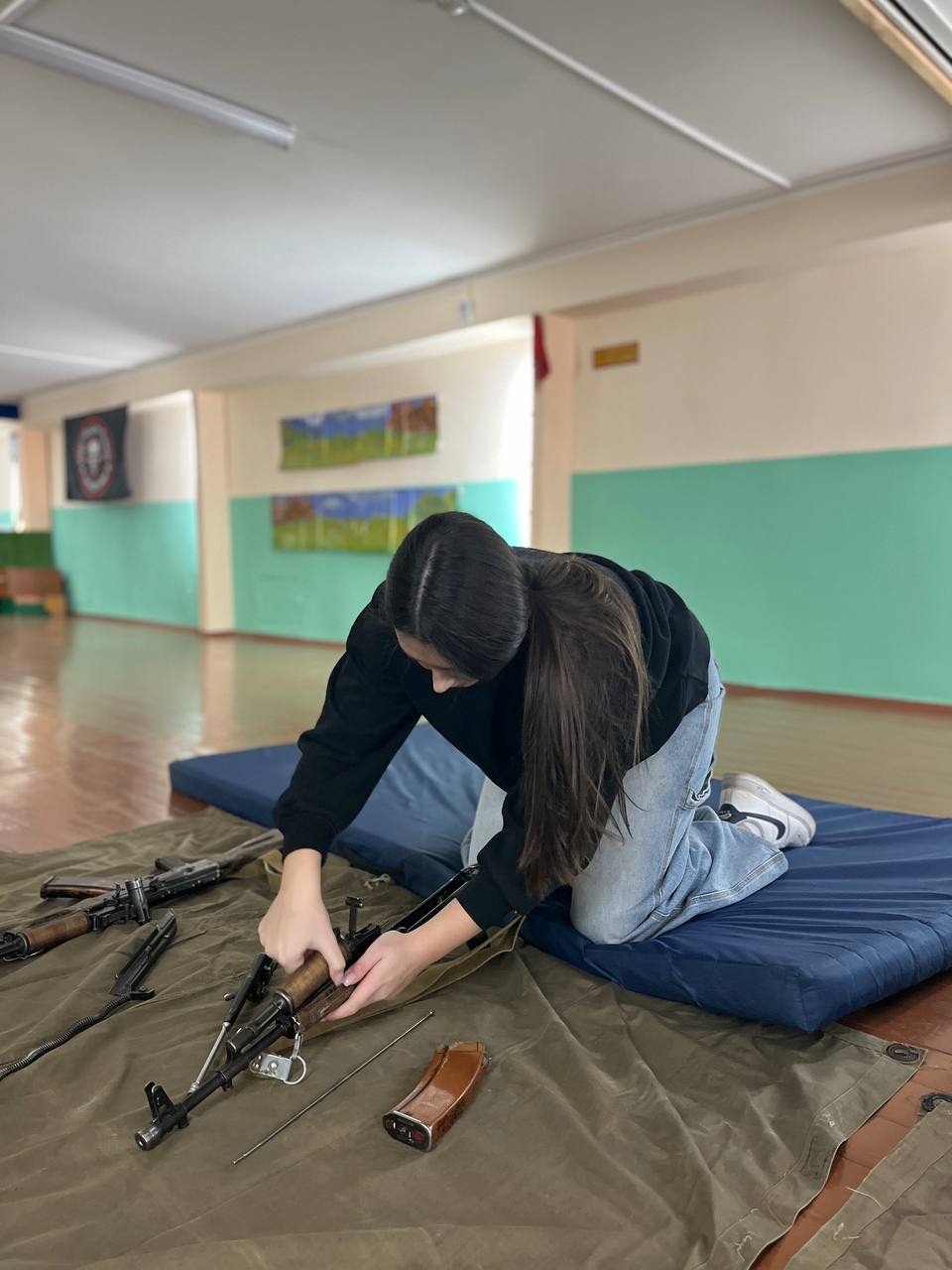 БГУИР похвастался военной подготовкой под флагом ЧВК "Вагнер", но затем удалил пост