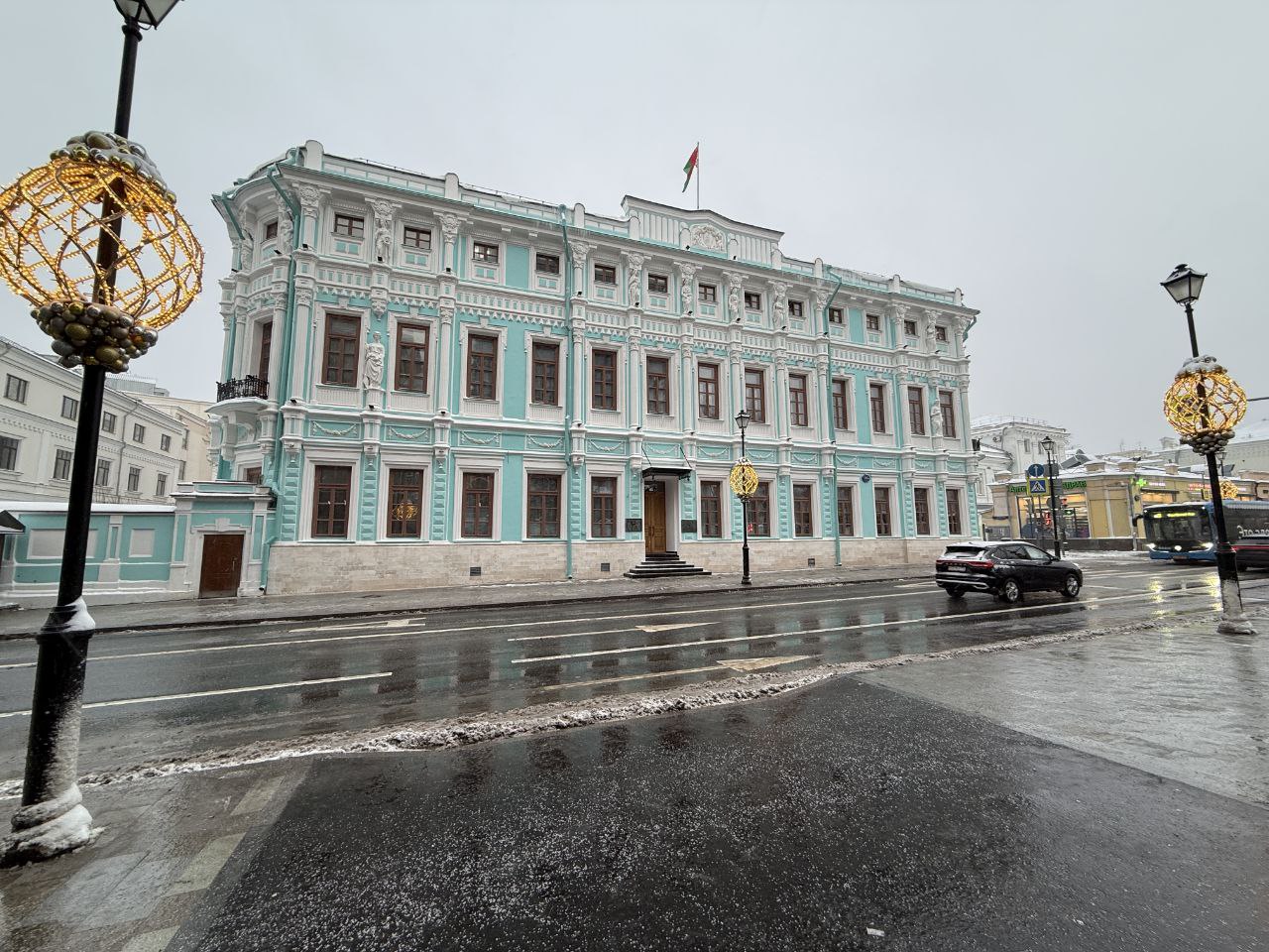 В Москве завершили реставрацию беларусского посольства