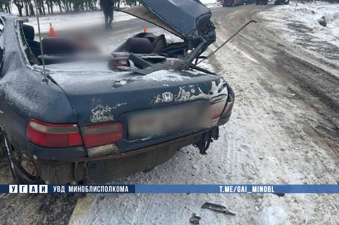 Один человек погиб в ДТП с грузовиком в Слуцком районе