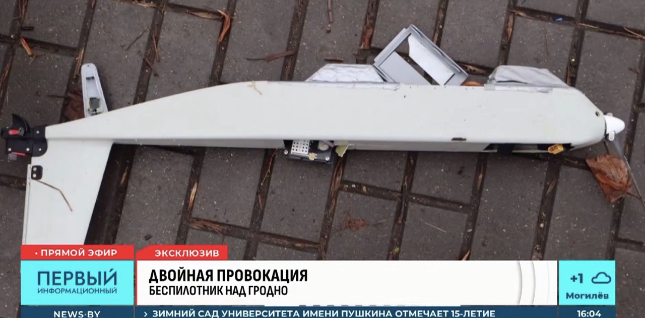 На госТВ показали «дрон из Литвы»