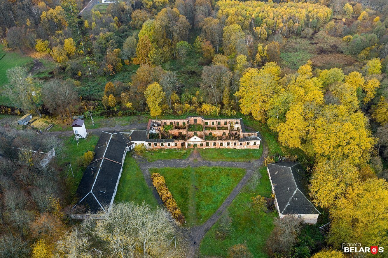 Сядзібна-паркавы комплекс Хмараў у аграгарадку Сёмкава выстаўлены на продаж