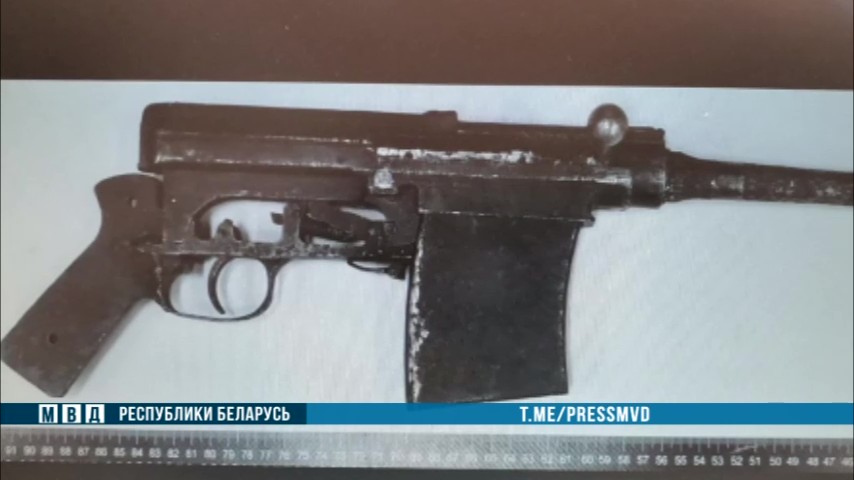 Витеблянин задержан за изготовление оружия