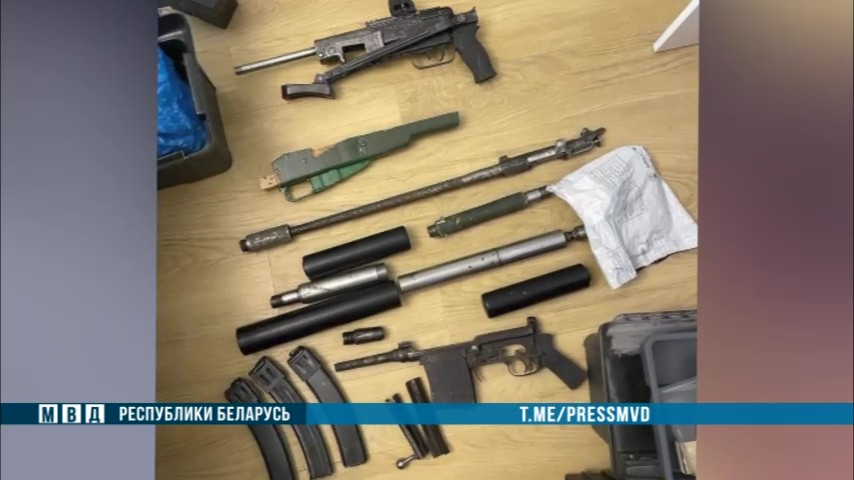 Витеблянин задержан за изготовление оружия