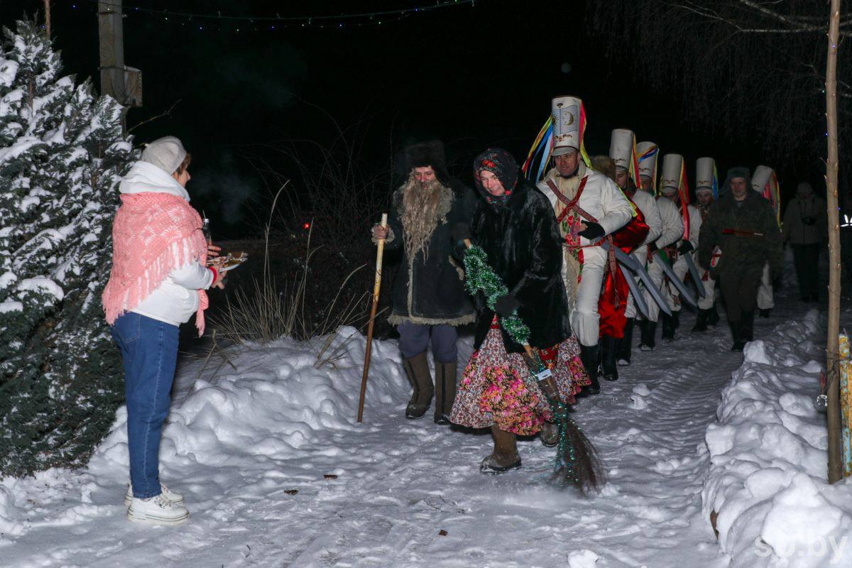 У вёсцы Семежава прайшоў унікальны абрад «Калядныя Цары», уключаны ў спіс спадчыны ЮНЕСКА