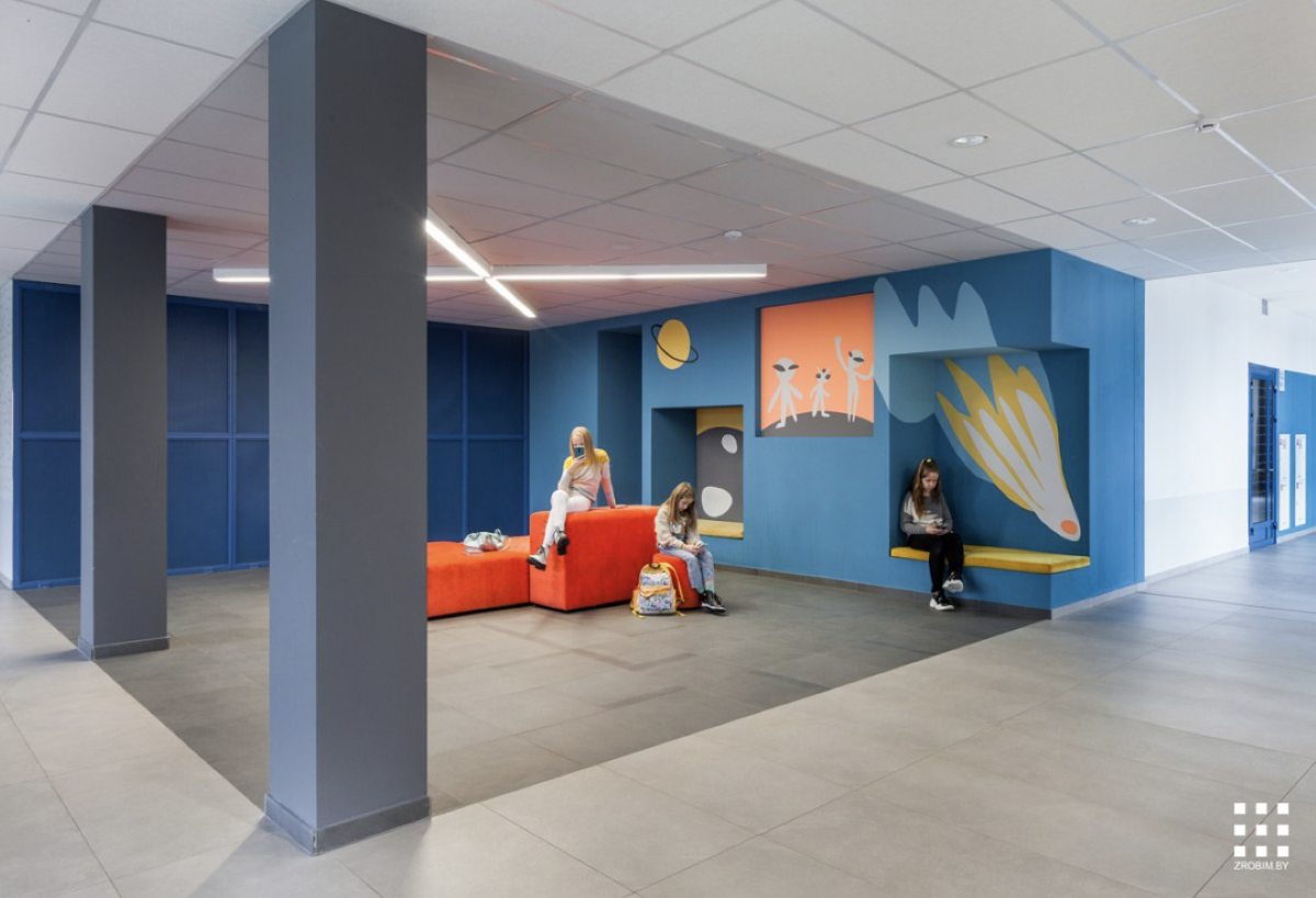 Дызайн школы ў Новай Баравой атрымаў міжнародную прэмію