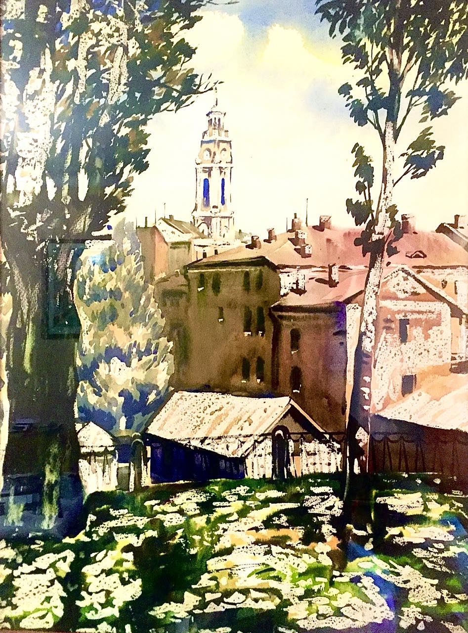 Памёр адзін з пачынальнікаў віцебскай школы акварэлі Фелікс Гумен