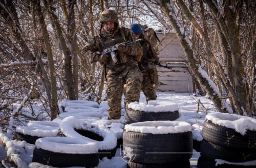 Бойцы 43-й отдельной механизированной бригады
