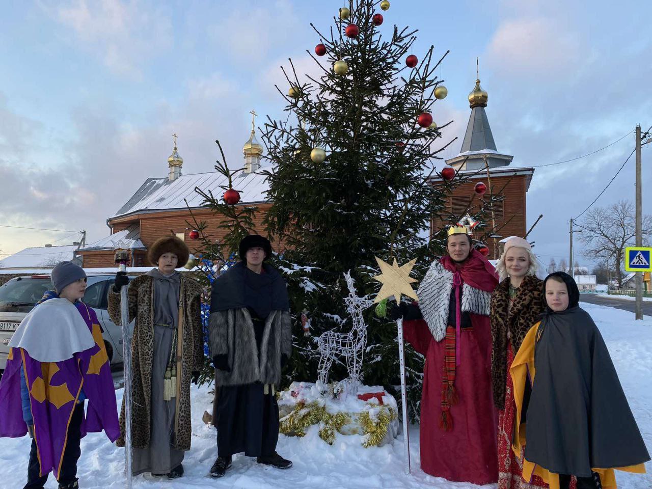 На Гродзеншчыне адзначаюць каталіцкае свята «Тры каралі» на падставе мясцовых традыцый