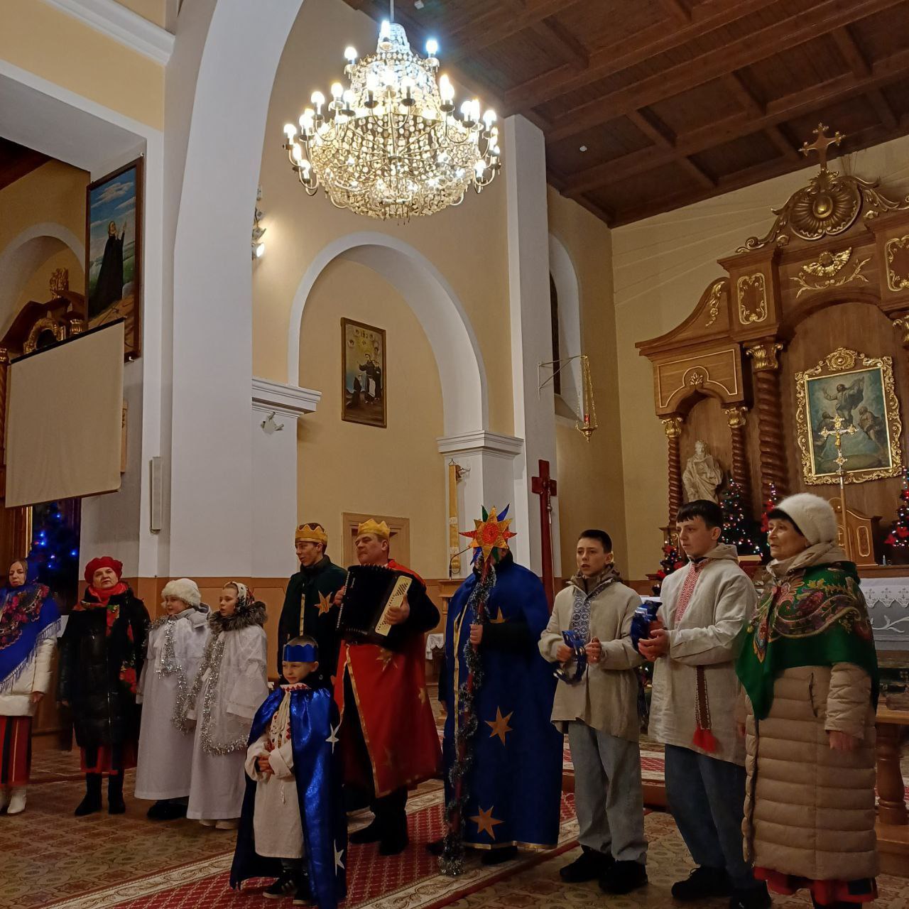 На Гродзеншчыне адзначаюць каталіцкае свята «Тры каралі» на падставе мясцовых традыцый