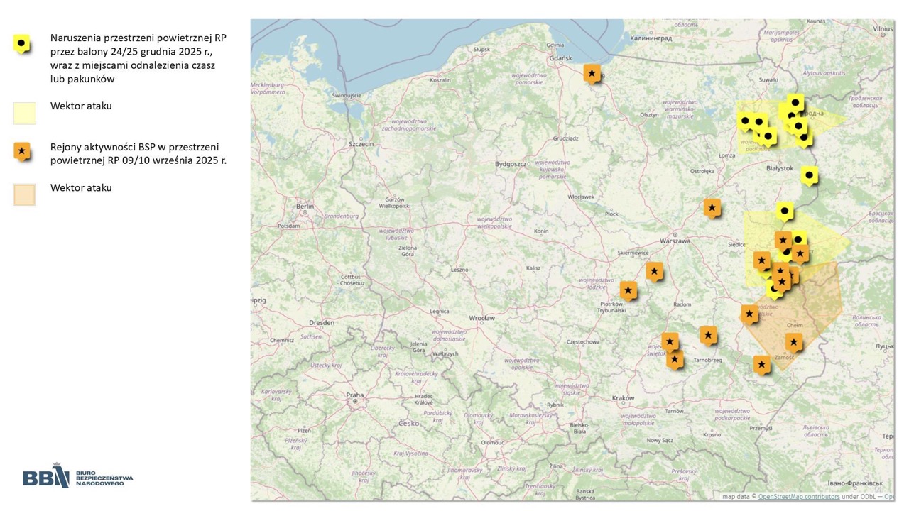 Польша ожидает продолжения провокаций с дронами и метеозондами со стороны России и Беларуси