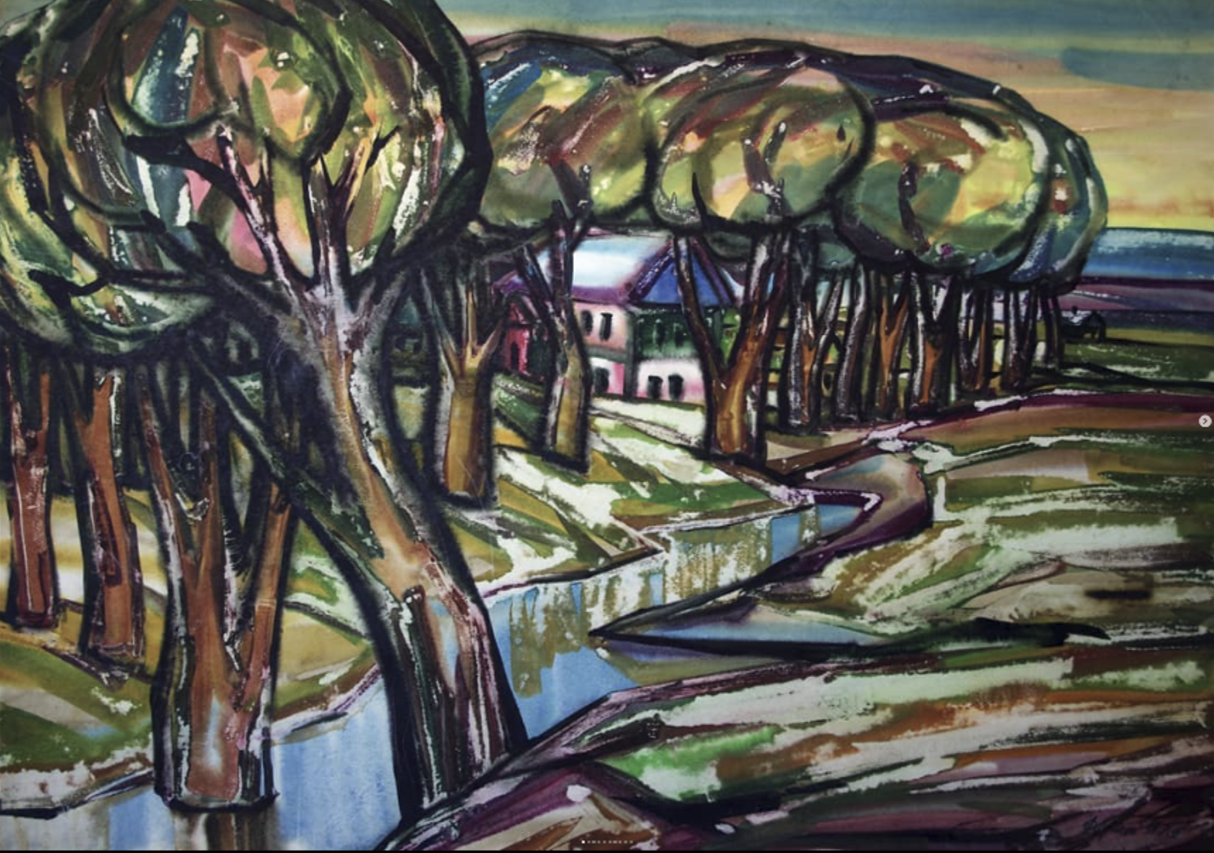 Памёр адзін з пачынальнікаў віцебскай школы акварэлі Фелікс Гумен