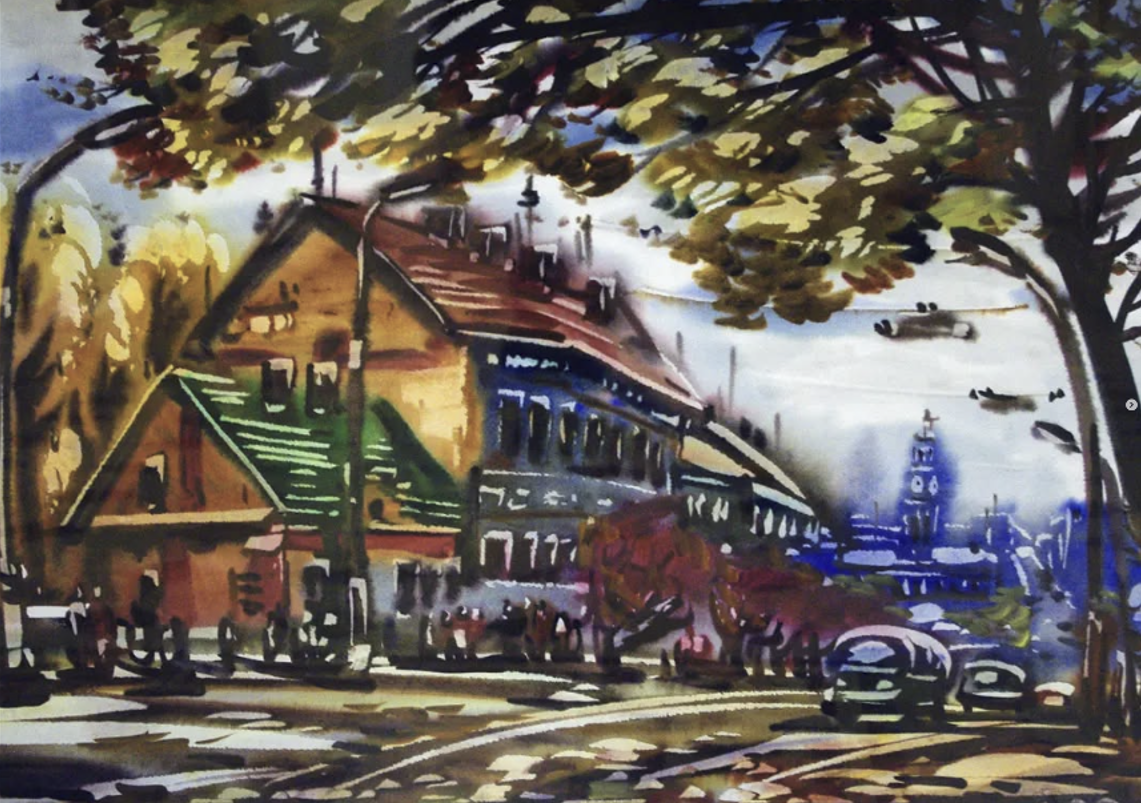 Памёр адзін з пачынальнікаў віцебскай школы акварэлі Фелікс Гумен