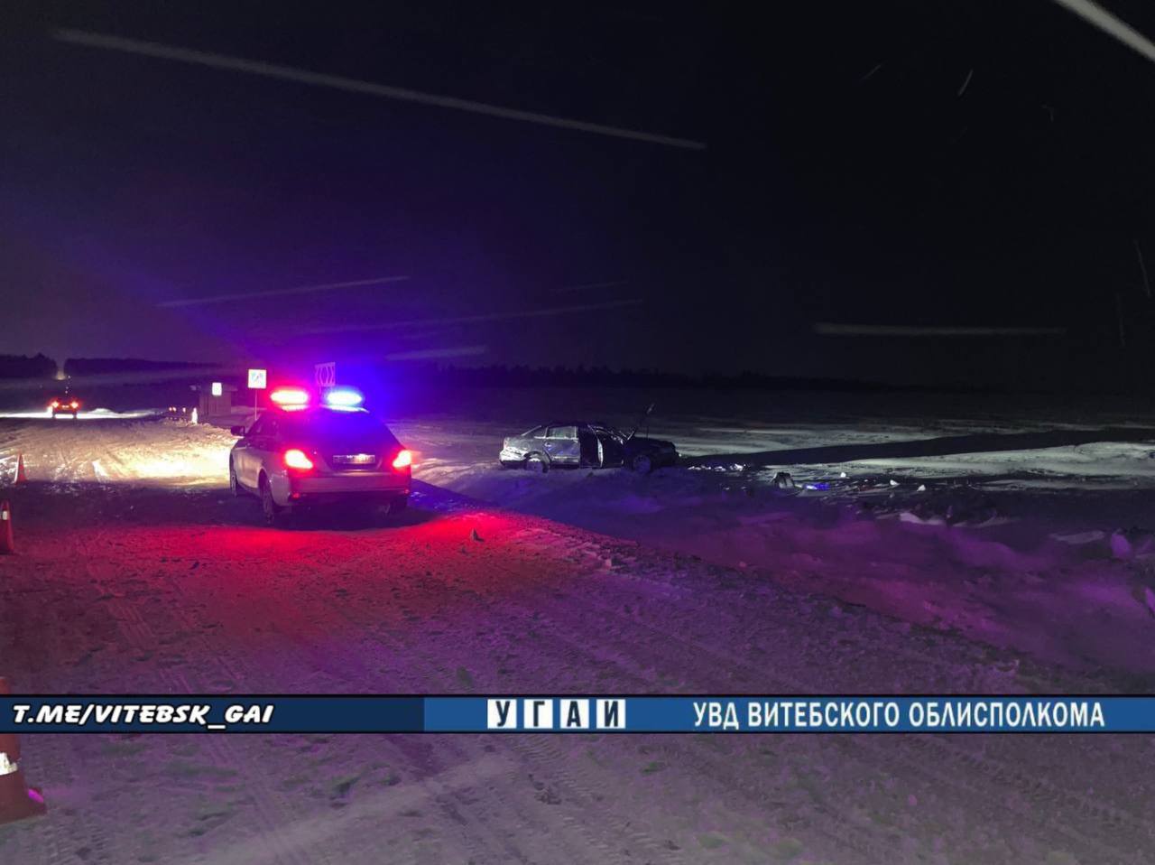 Volkswagen перевернулся в Оршанском районе. Водитель погиб