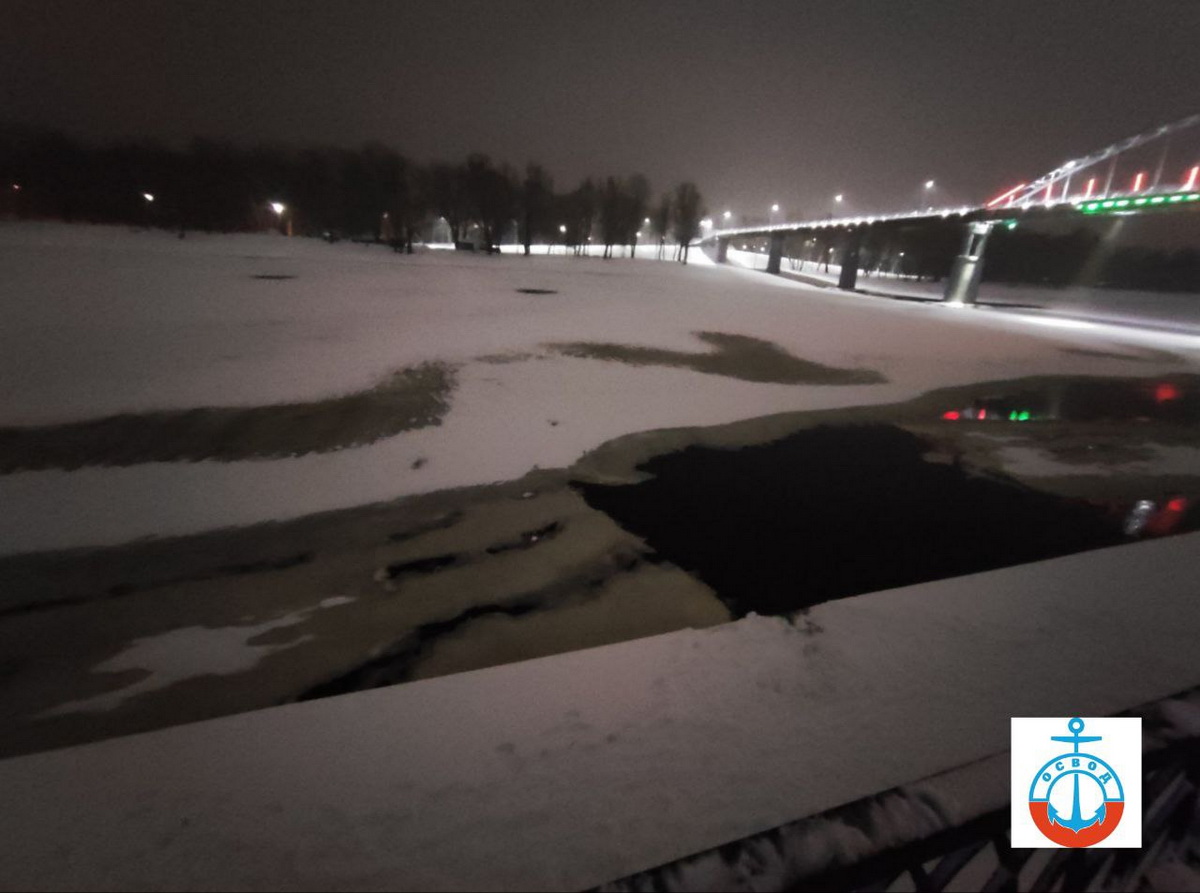Двое мужчин тонули в ледяной воде Сожа в Гомеле