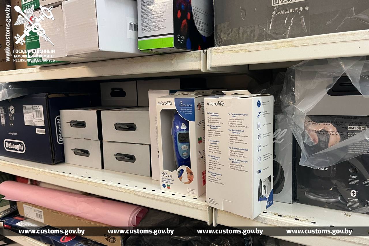 Мытня знайшла склады з таварамі, увезенымі па фальшывых дакументах