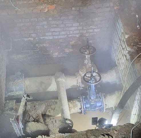 В Жодино дома ночью оставались без тепла из-за аварии