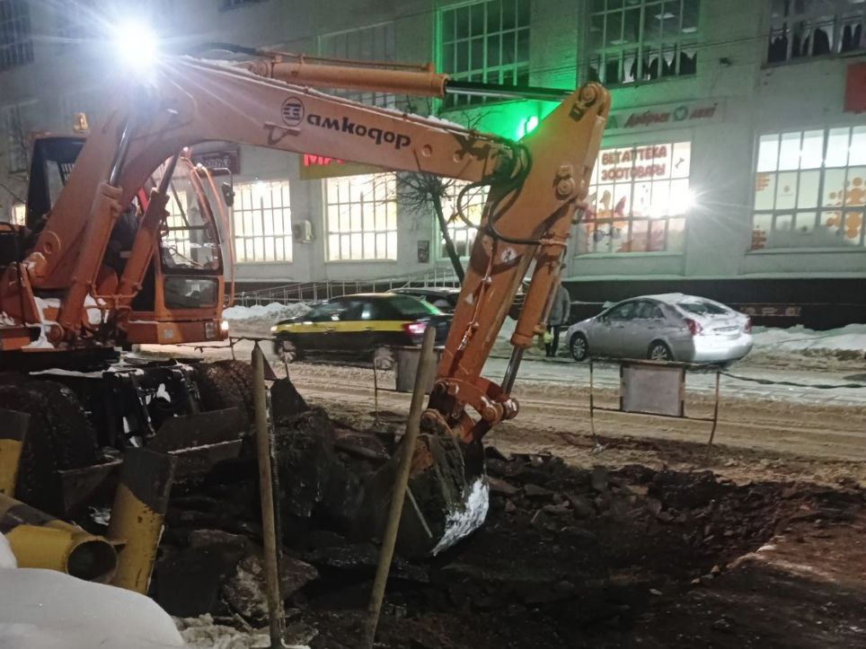 Десятки домов остались без отопления в Витебске при −20°C