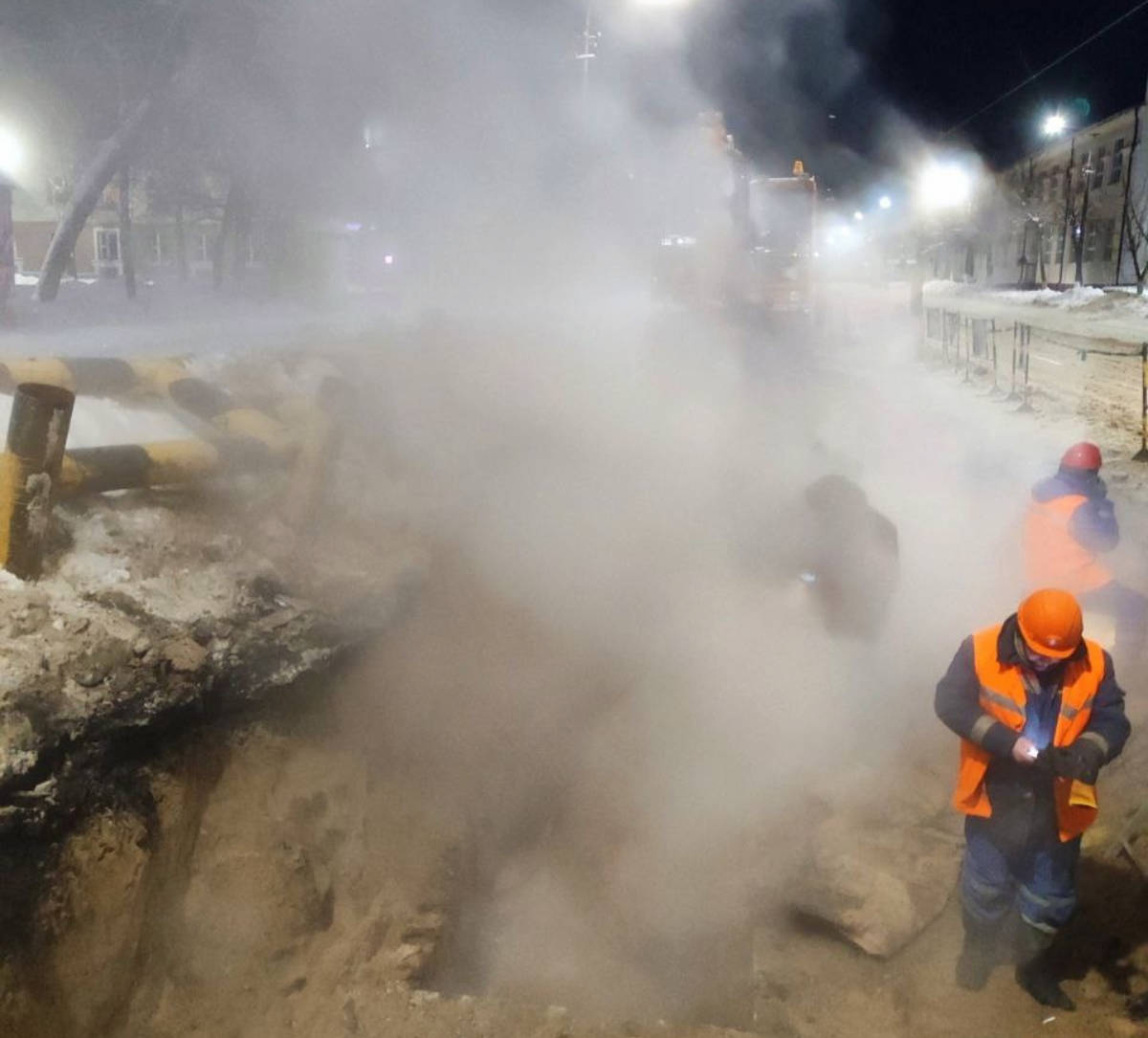 Десятки домов остались без отопления в Витебске при −20°C