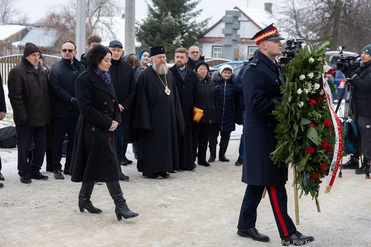 «Каждое преступление должно быть названо» - Маршалок Сейма почтил память жертв «Бурого» на Подляшье