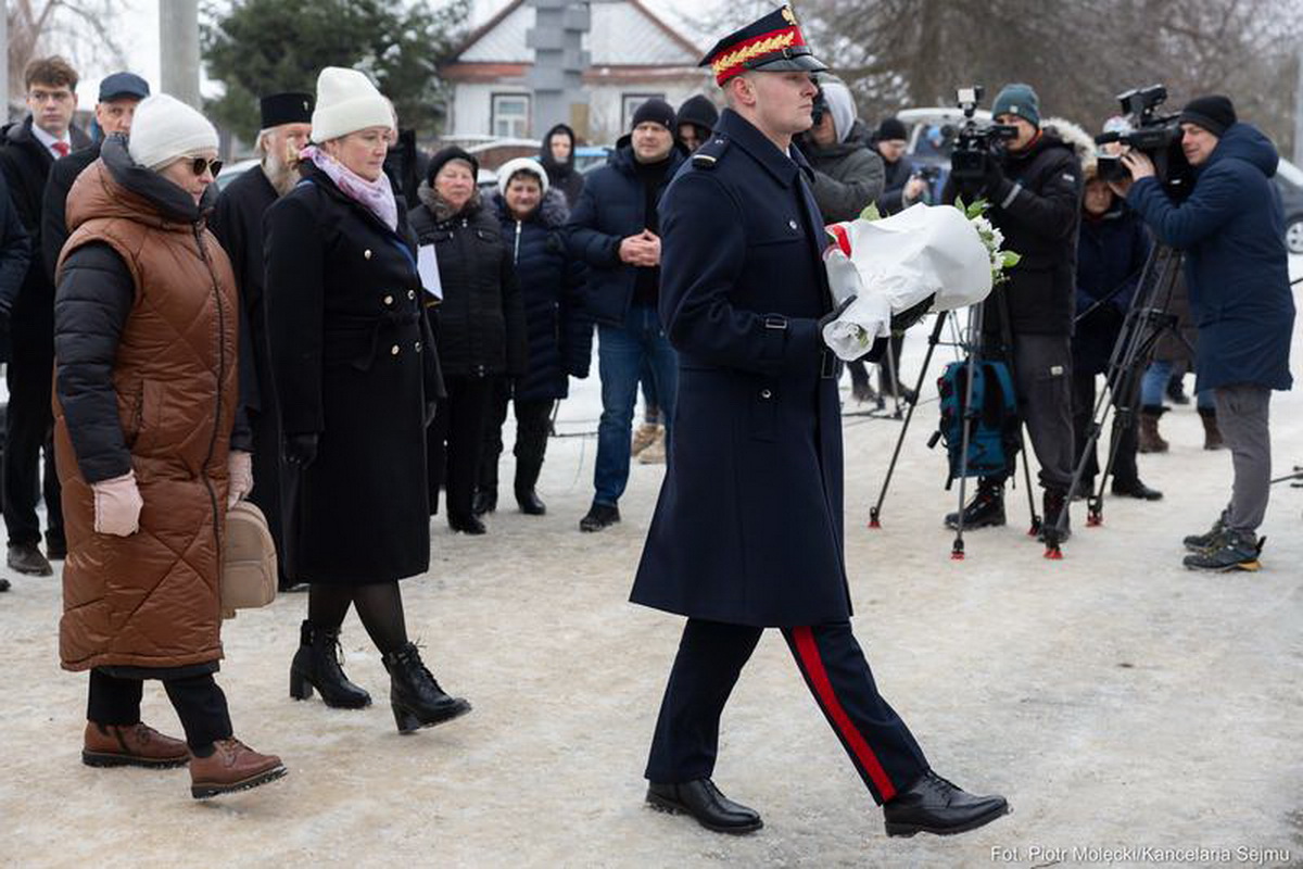 «Каждое преступление должно быть названо» - Маршалок Сейма почтил память жертв «Бурого» на Подляшье