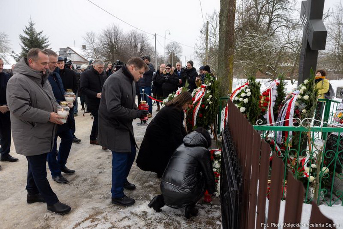 «Каждое преступление должно быть названо» - Маршалок Сейма почтил память жертв «Бурого» на Подляшье