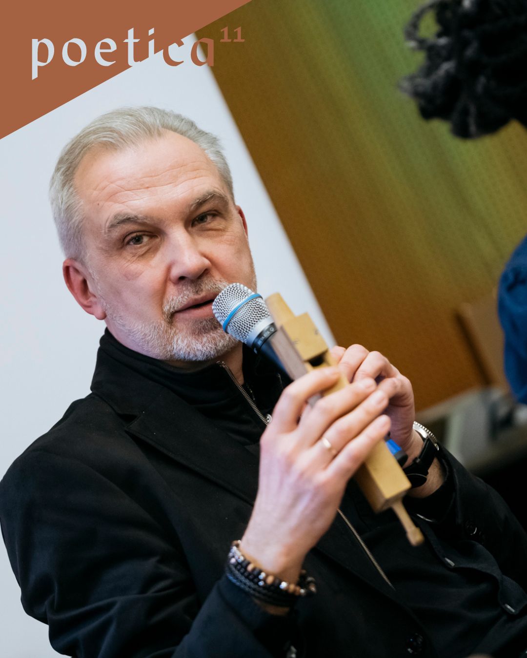 «Мова — гэта таямніца і супраціў»: Альгерд Бахарэвіч стаў адным з галоўных гасцей фестывалю Poetica ў Кёльне