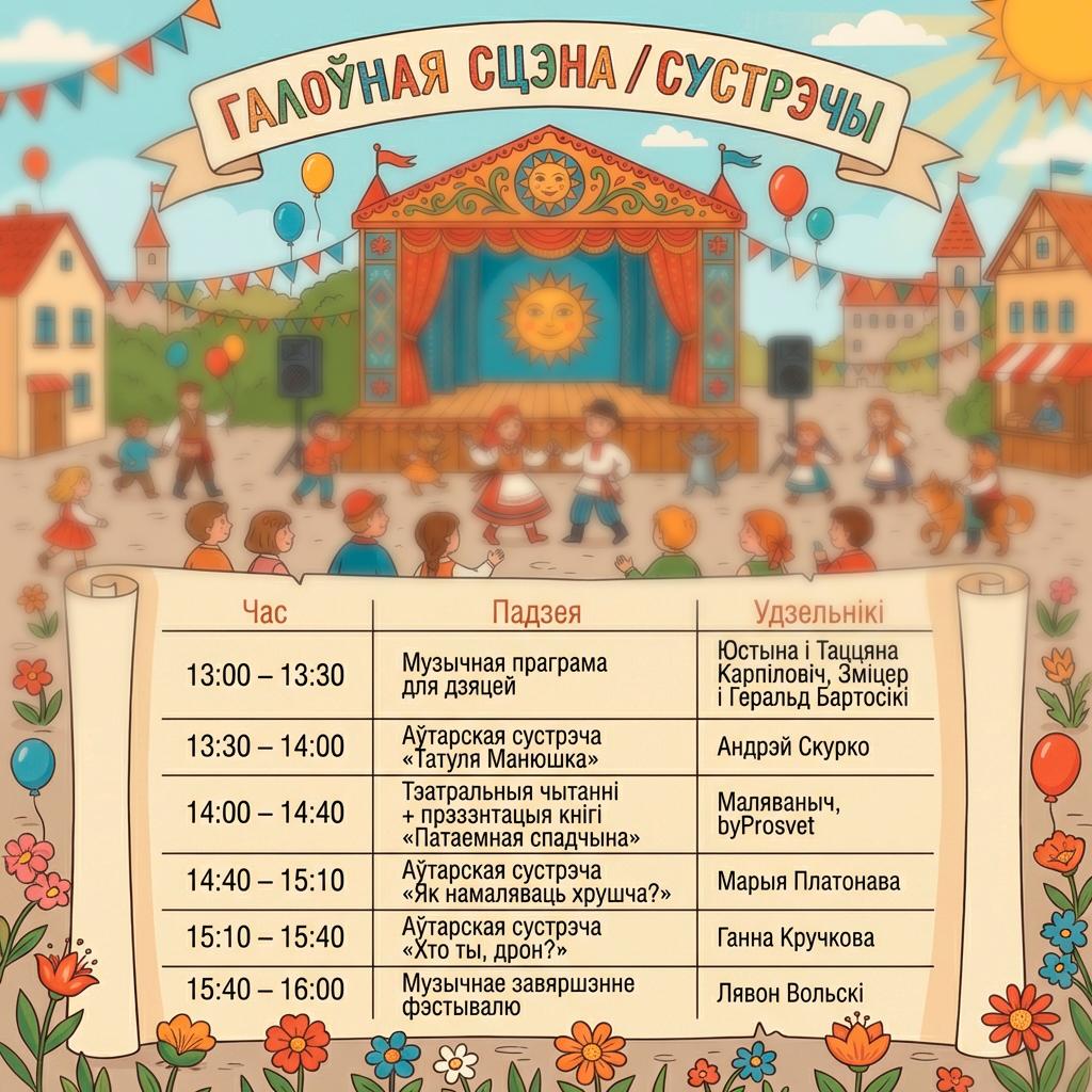 У Варшаве пройдзе дзіцячы фестываль «Наш кірмаш», прымеркаваны да Дня роднай мовы