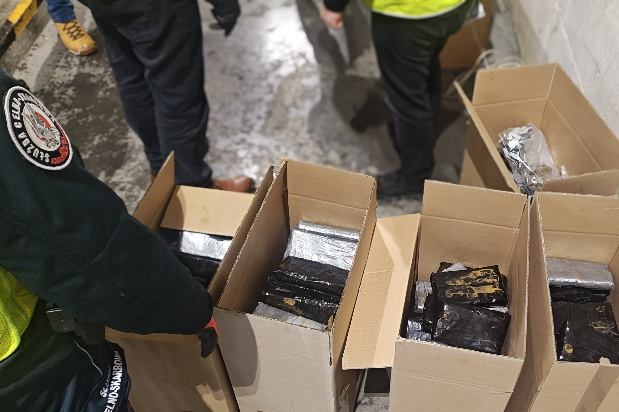 Польские пограничники задержали беларуса с 111 кг гашиша