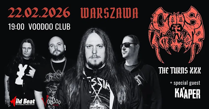 Беларускі гурт Gods Tower дае канцэрт у Варшаве