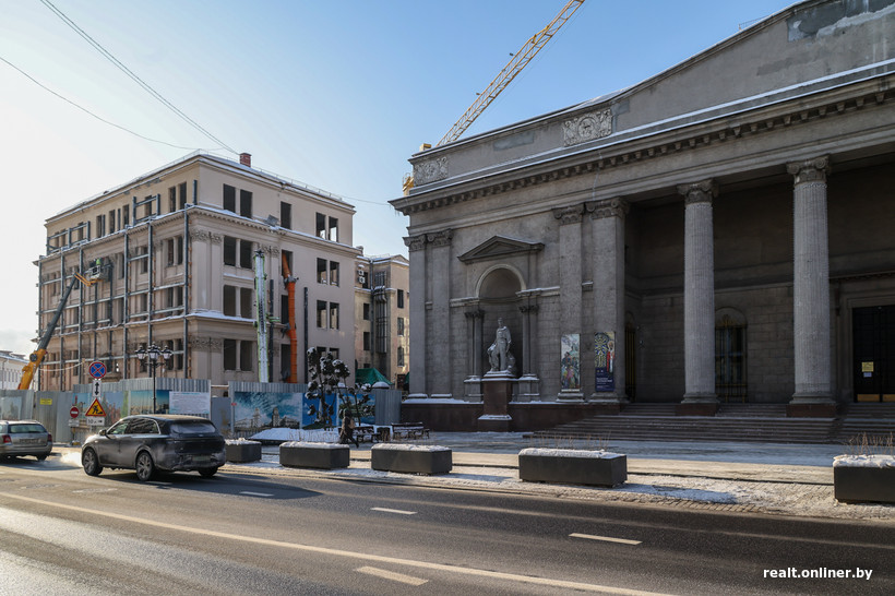 Будаўніцтва музейнага квартала у Мінску завершаць у 2027 годзе. У Нацыянальным мастацкім стане больш экспазіцыйных плошчаў