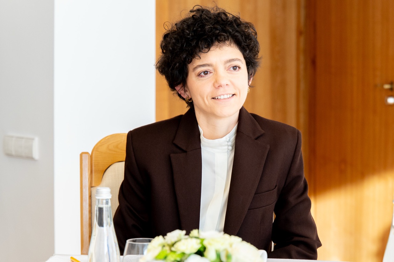 Ругинене на встрече с Колесниковой говорила о политзаключенных и поддержке беларусских демсил