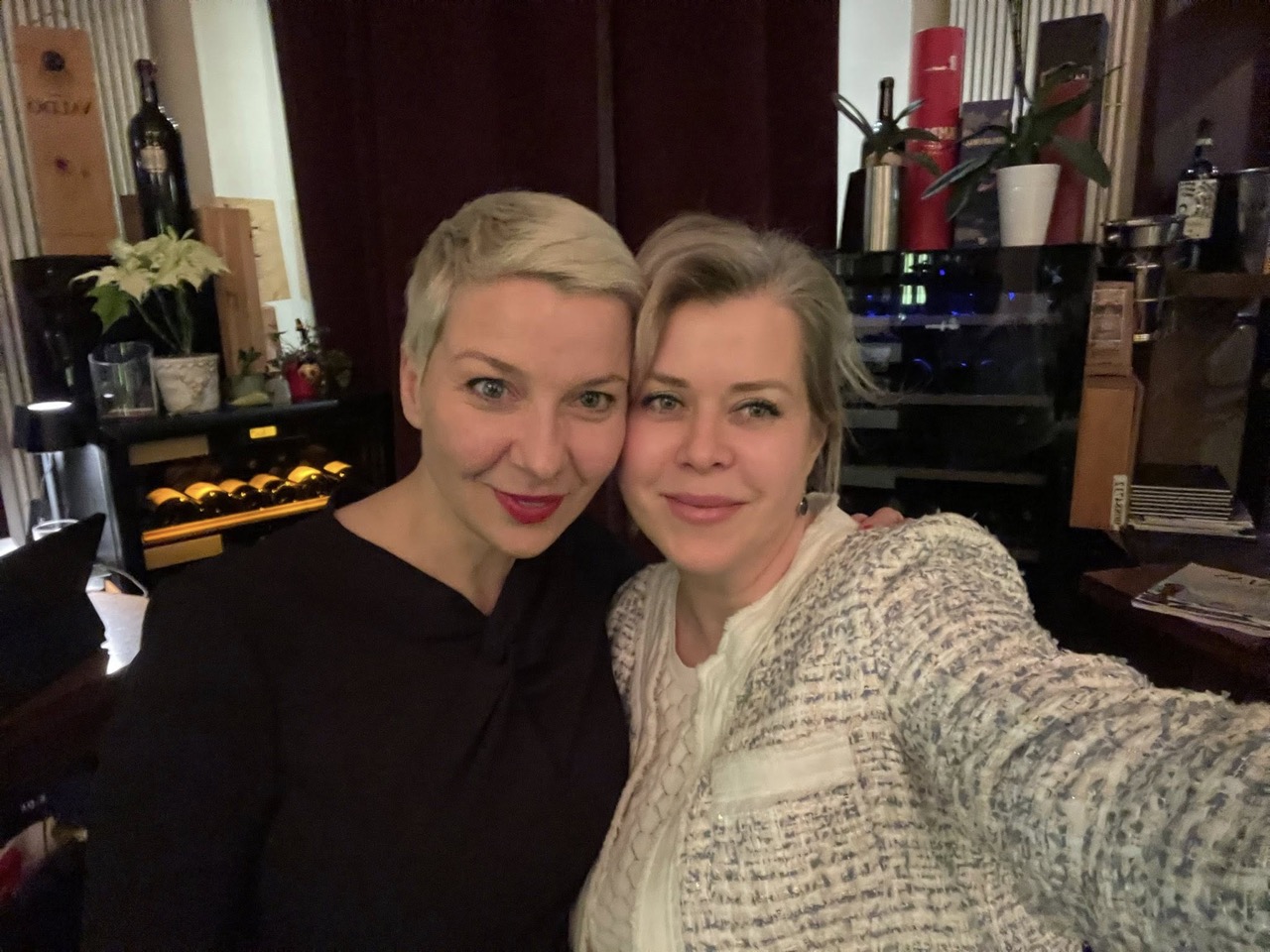 Мария Колесникова и Вероника Цепкало встретились впервые с 2020 года