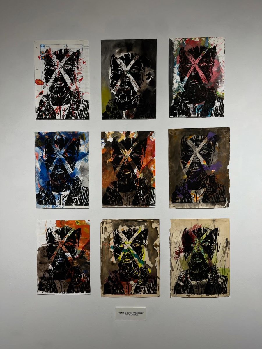 «Зайграй, зайграй, хлопча малы…» У Тбілісі адкрылася выстава Ігара Цішына