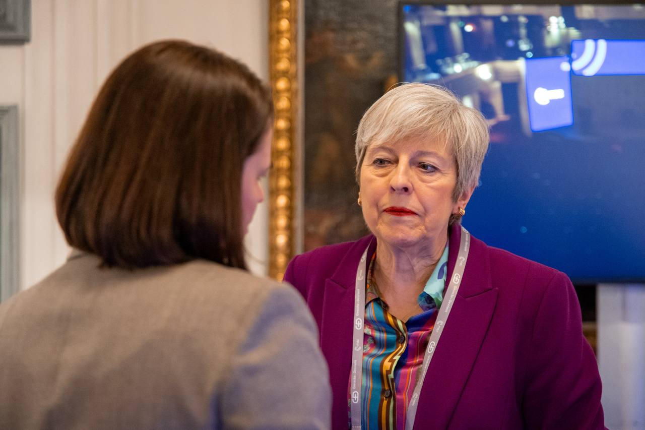 Тихановская в Мюнхене выступила на встрече сети Women Political Leaders