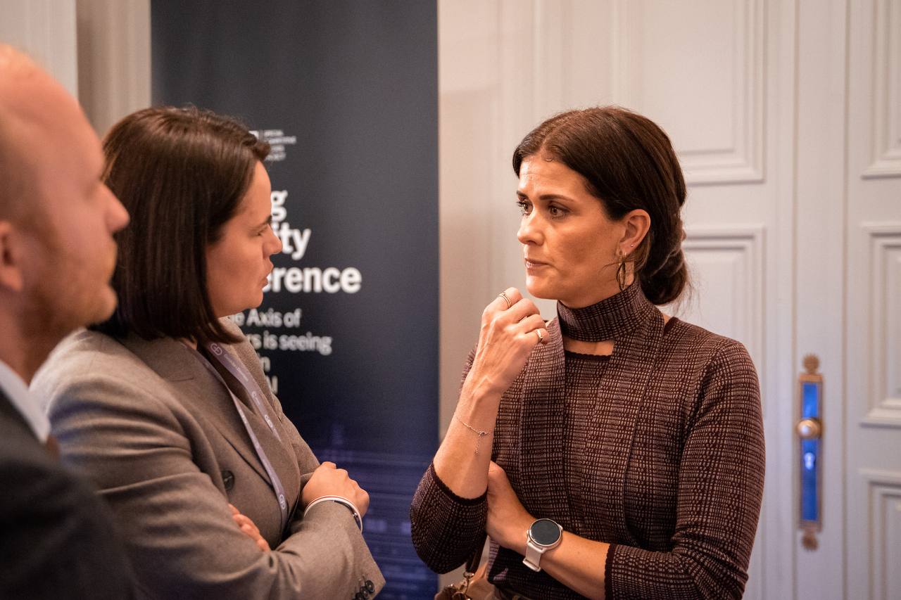 Тихановская в Мюнхене выступила на встрече сети Women Political Leaders