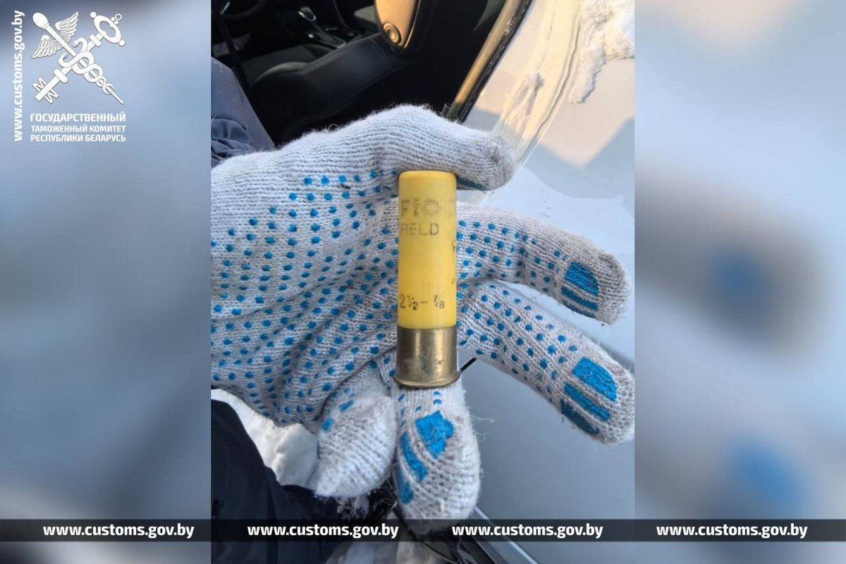 54 боевых патрона нашли в легковушке, ввезенной в Беларусь в автовозе