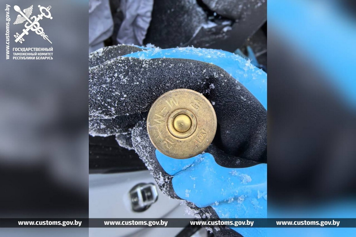 54 боевых патрона нашли в легковушке, ввезенной в Беларусь в автовозе