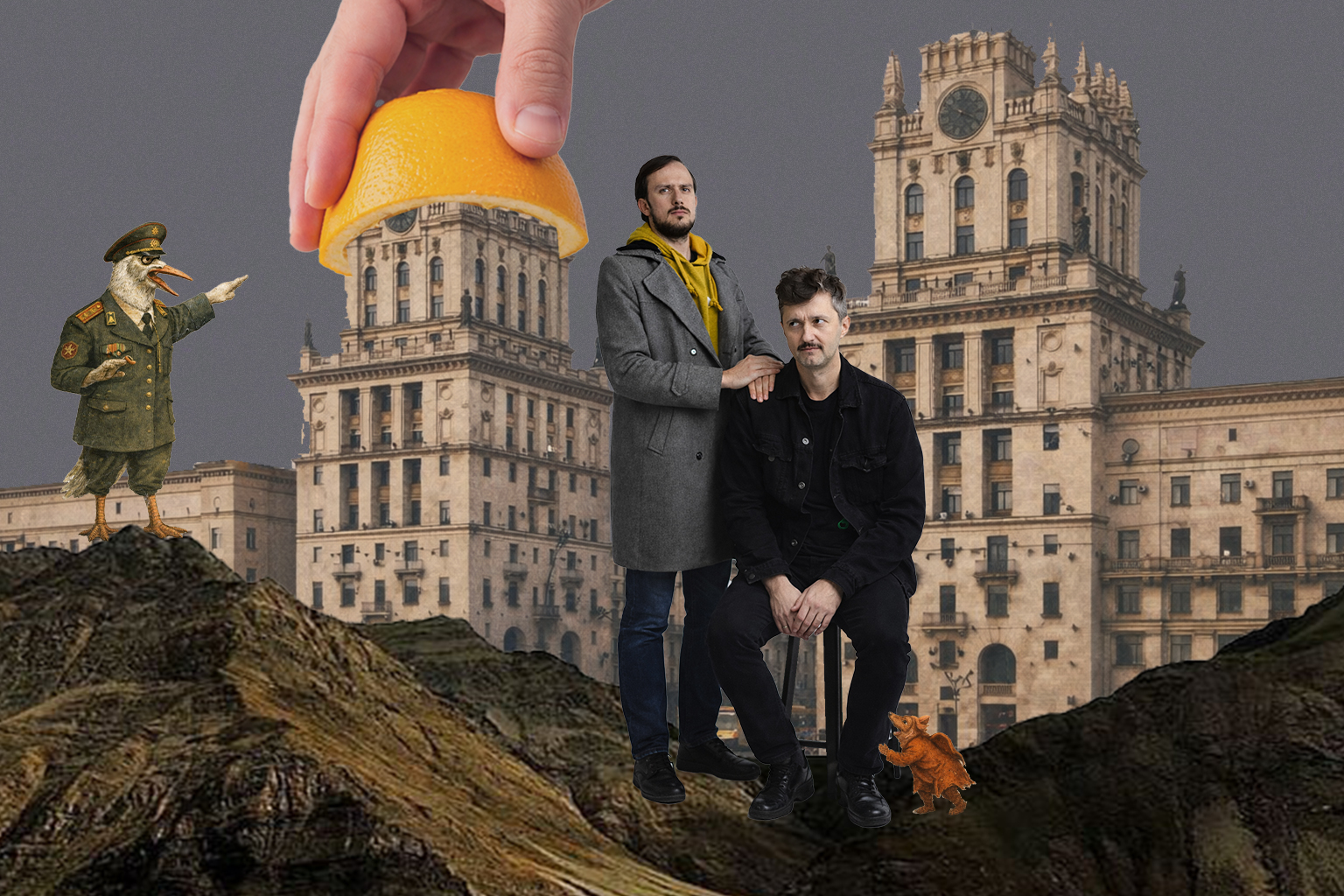 «Ты беларус, да! Табе пі*да!»: фантазмы кінасатыры Андрэя Кашперскага і Міхася Зуя