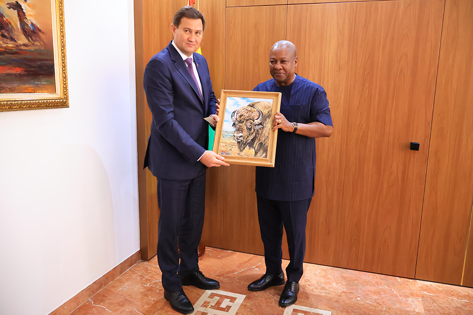 Президент Ганы пообещал Рыженкову сделать крупный заказ беларусской техники