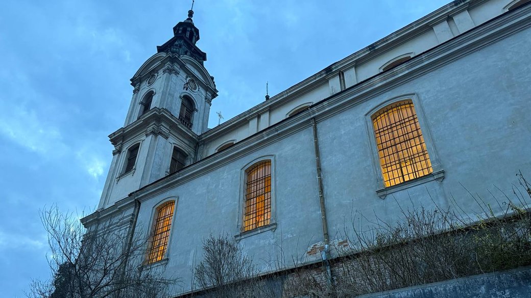У Львове ў выніку сённяшняга абстрэлу быў пашкоджаны ансамбль Бернардзінскага манастыра