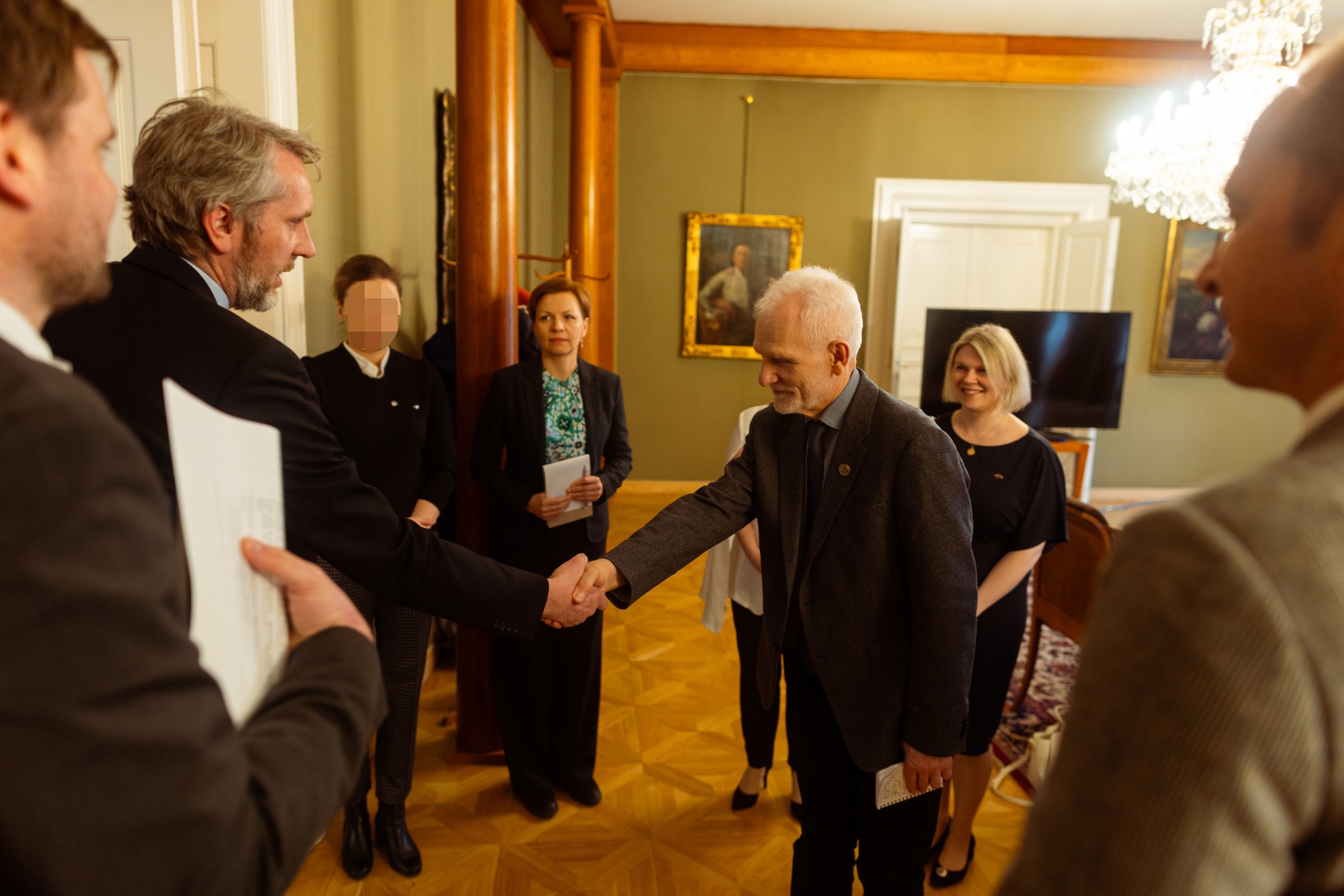 Алесь Беляцкий встретился с президентом Чехии