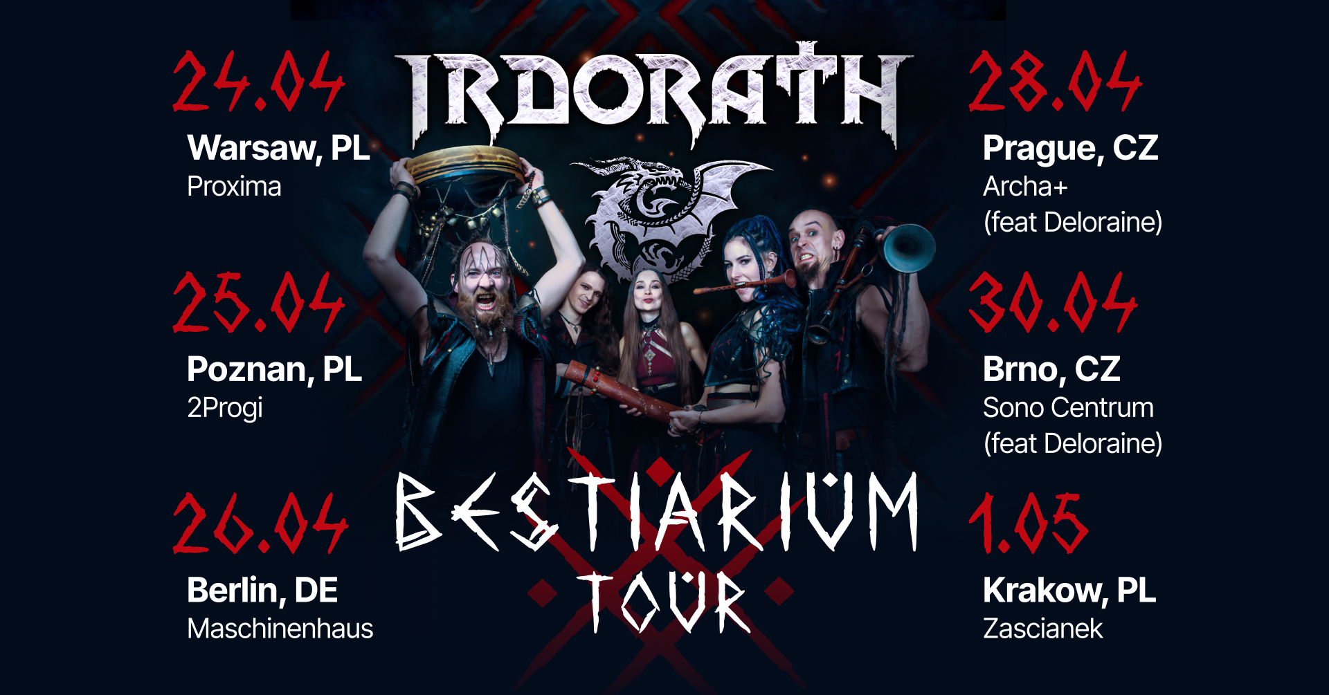 «Bestiarium» і новае жыццё: Irdorath вяртаецца з альбомам і ідзе ў дэкрэтны адпачынак