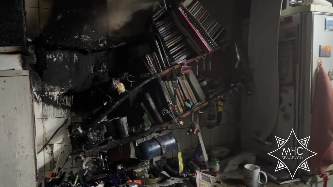 В Минске случился пожар в институте Академии наук