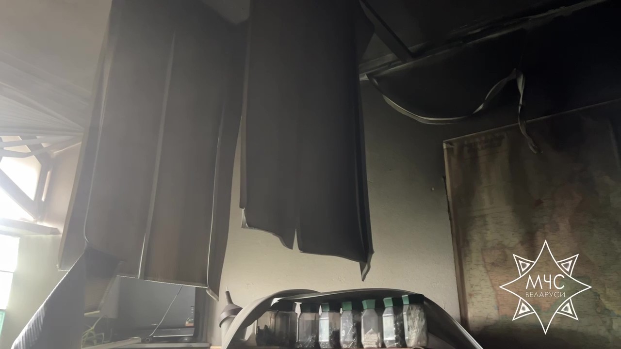 В Минске случился пожар в институте Академии наук