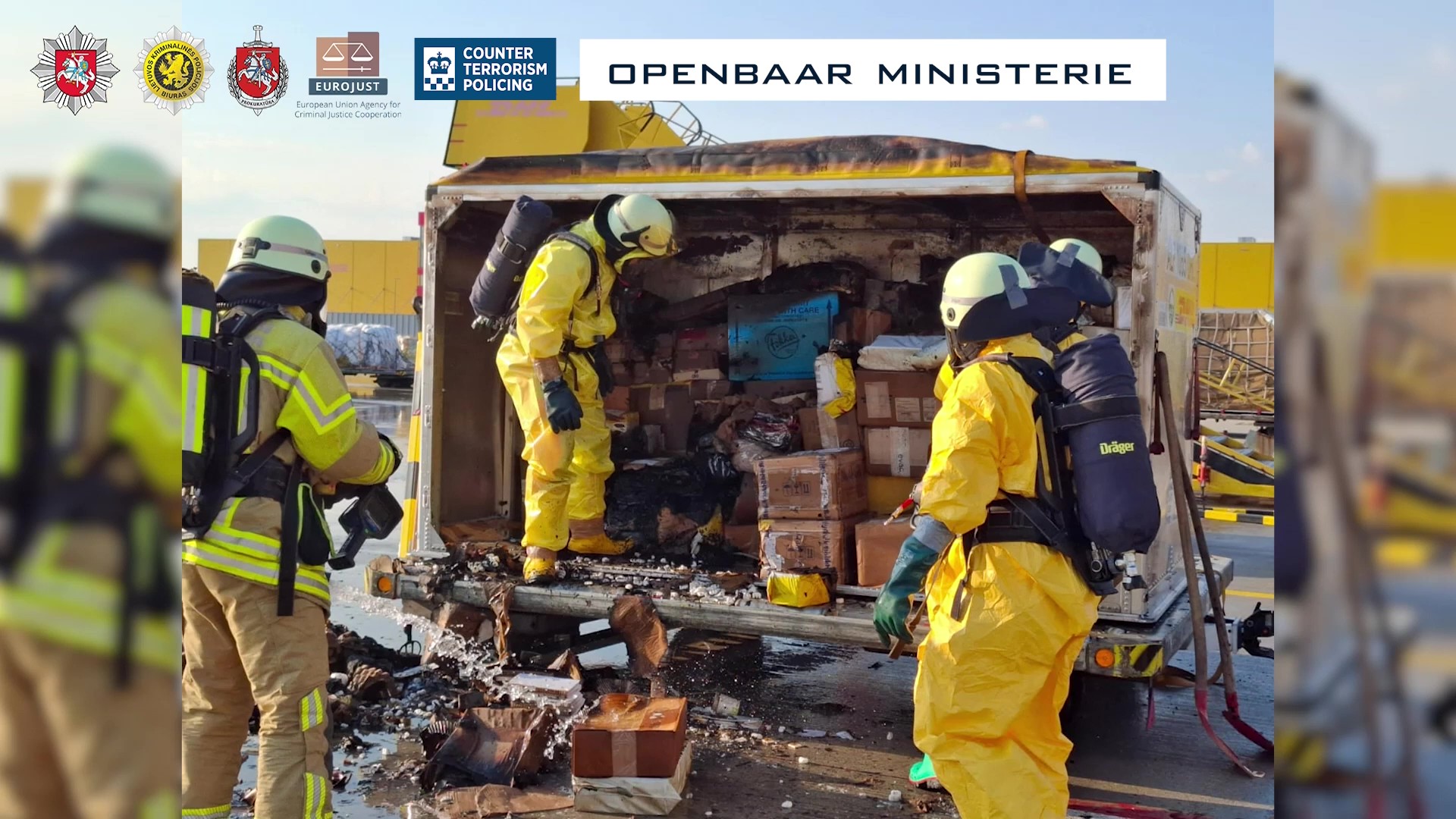 Генпрокуратура Литвы направила в суд дело об организации поджогов с помощью посылок