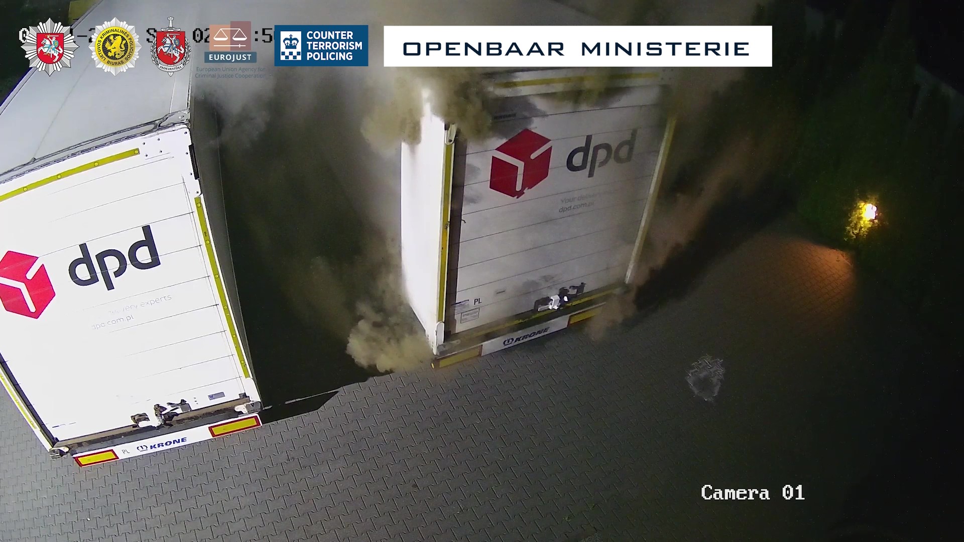 Генпрокуратура Литвы направила в суд дело об организации поджогов с помощью посылок